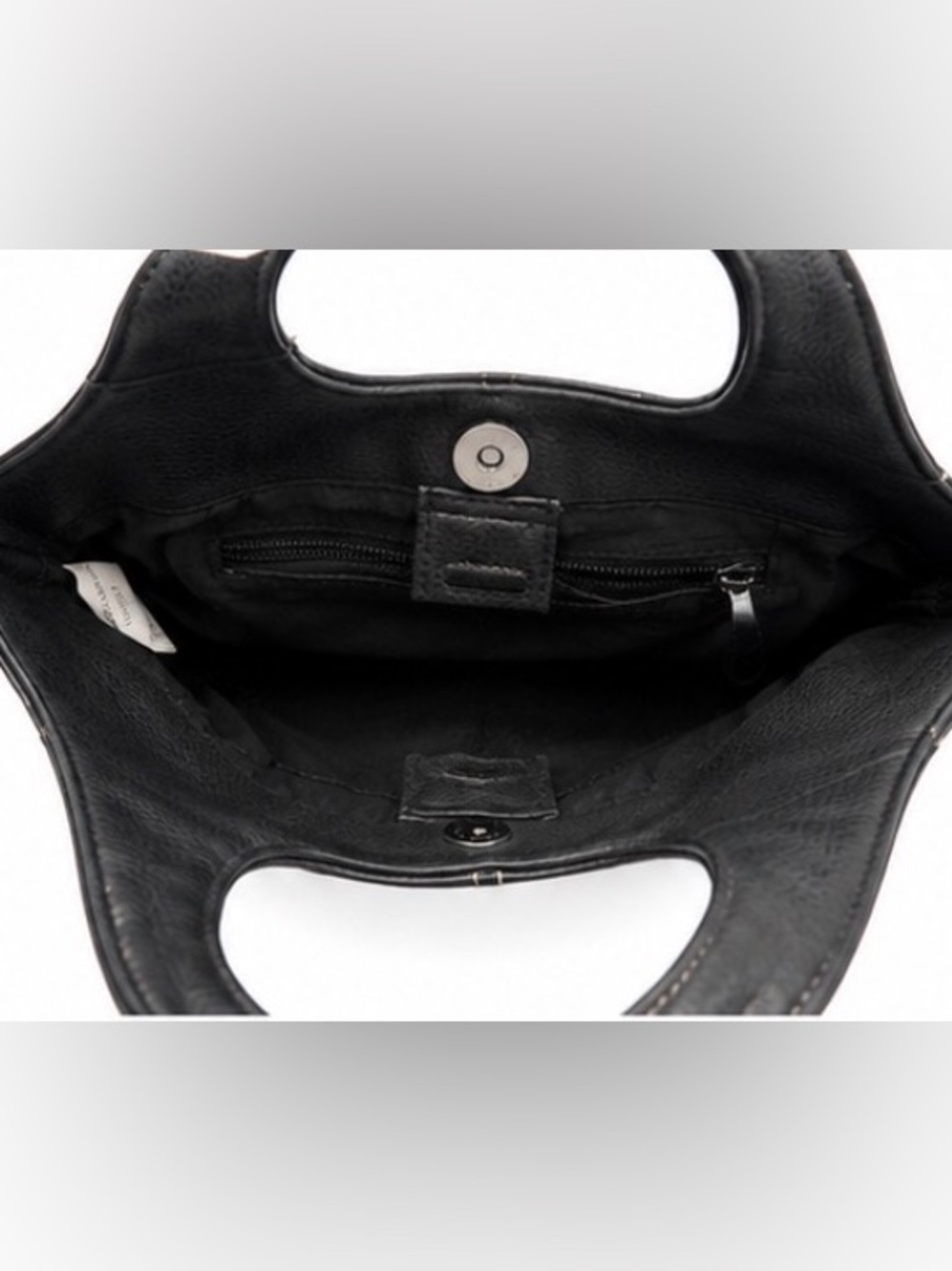 Black Stud-Accent Tote Bag - Picture 6 of 6